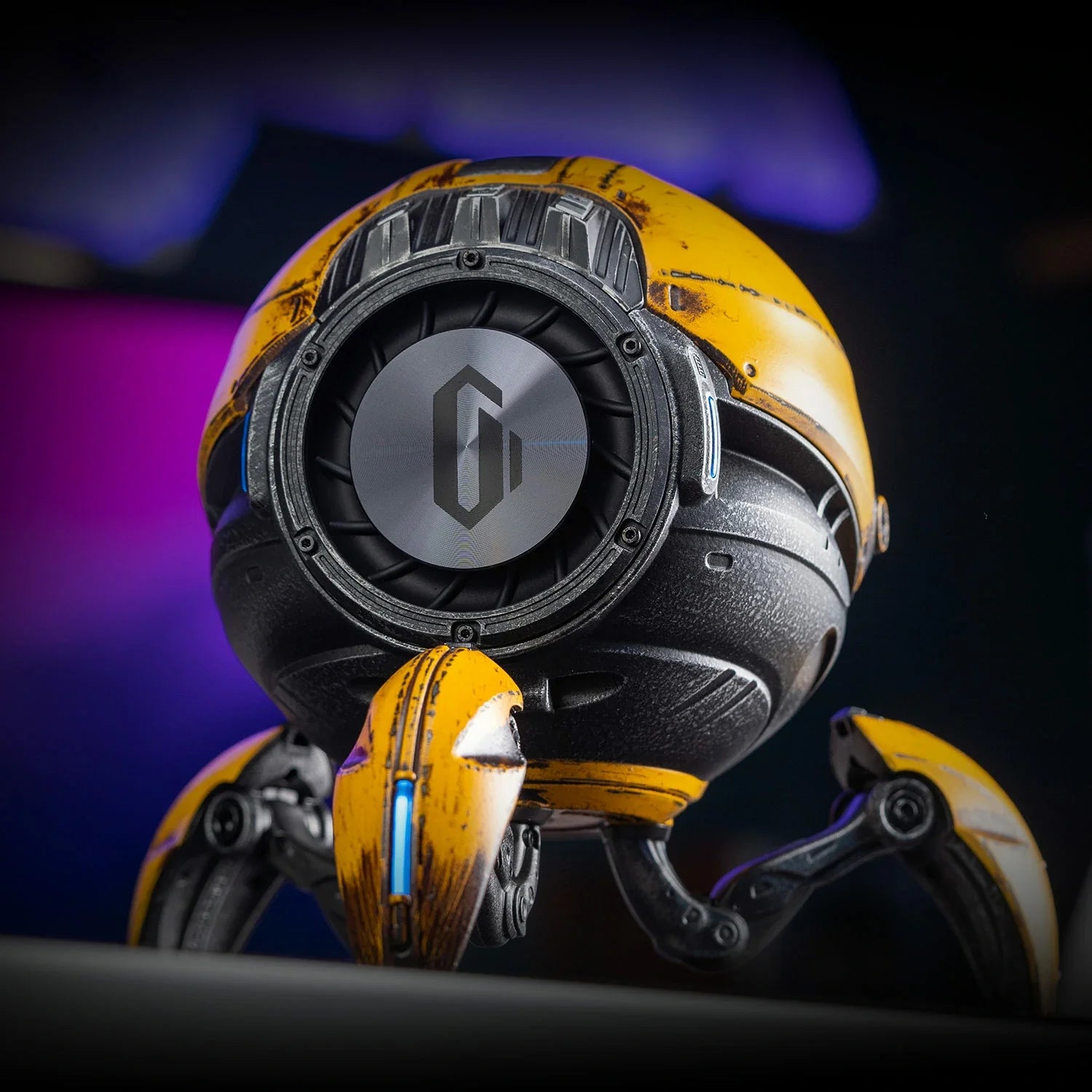 Bluetooth Speaker Mars Pro War-Damaged Yellow
